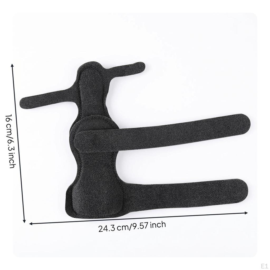 Adjustable Finger Brace Hook and Loop Support Molded Hand Wrist