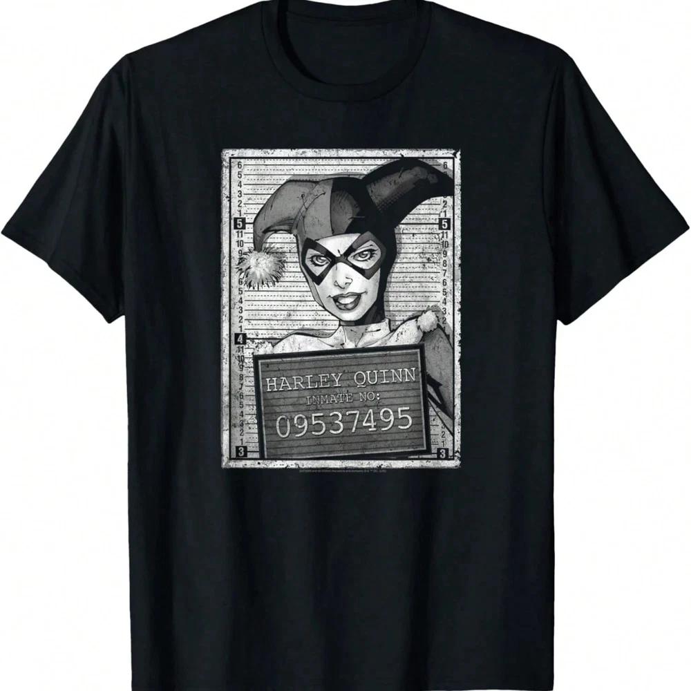 LOVE Personality Harley Quinn Inmate TShirt Unisex4 S