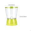 Beverage Container with Spigot for Iced Drinks, Juice Pitcher Outdoor Use