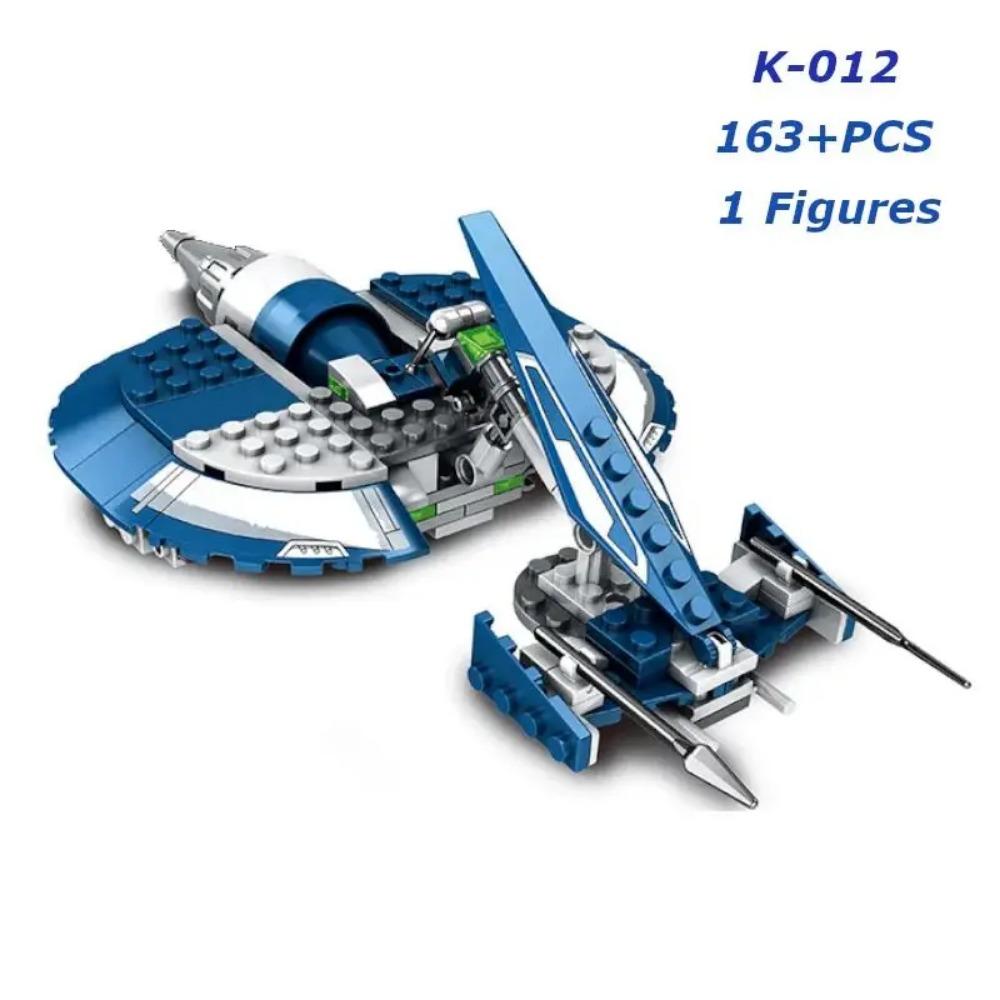 MOC Fighter Building Blocks Kit Bricks Classic Creative Assembling Educational Kids Toys Boys Compatible Legostarwar Gift