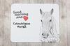 Camargue Horse - Baskılı mouse pad, atlı kişiselleştirilmiş pad, Art-Dog markasından bir ofis çalışanı için benzersiz bir alet