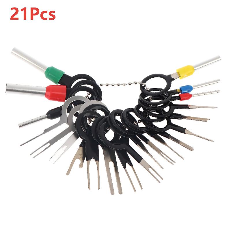 

petite21 26 26 41Pcss Terminal Extraction Tool Professional Wire Harness Connector Pin Removal Tool Kit for Automotive Repair