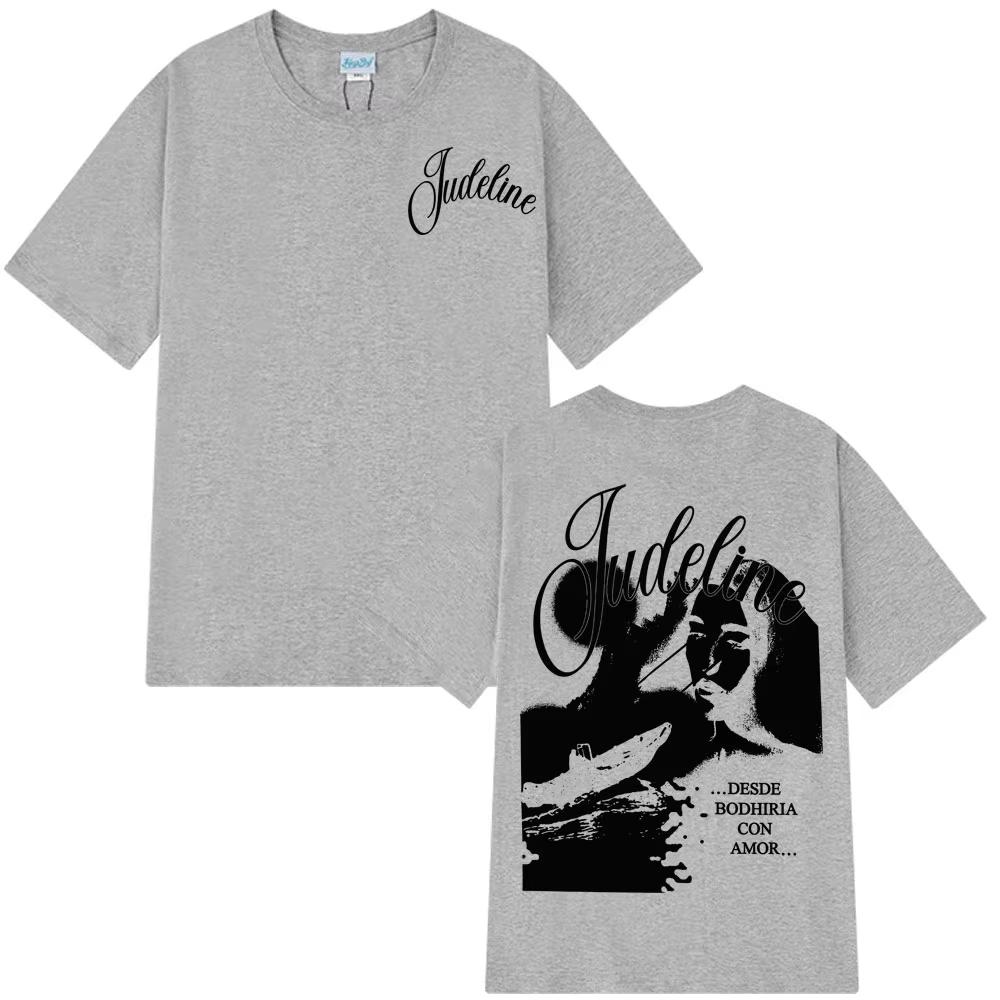 Singer Judeline Album Tour 2026 Graphics Tshirt Unisex Women Fashion Vintage Tshirts Summer Casual Shortsleeved pure Cotton Tee
