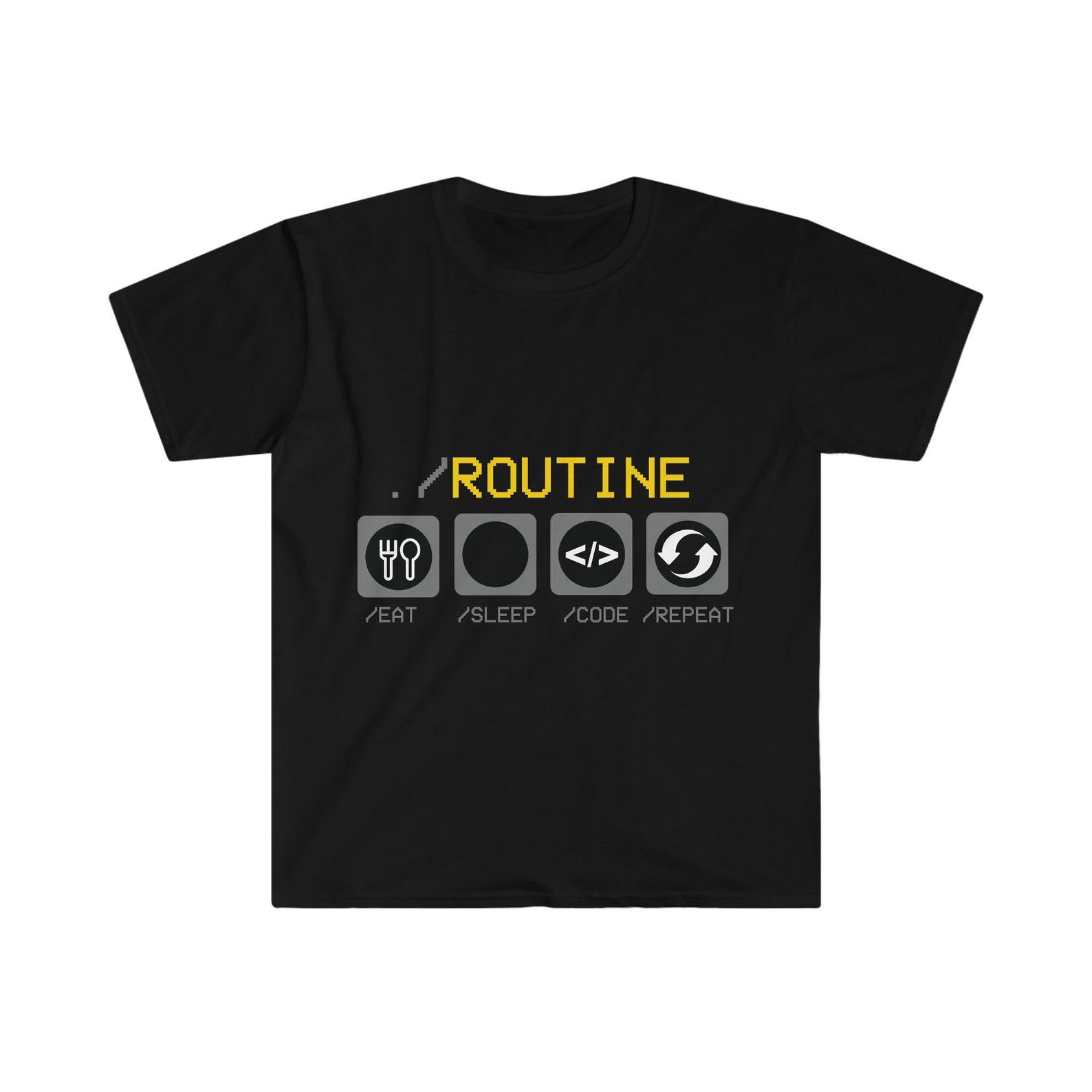 Routine Unisex Softstyle T-Shirt S