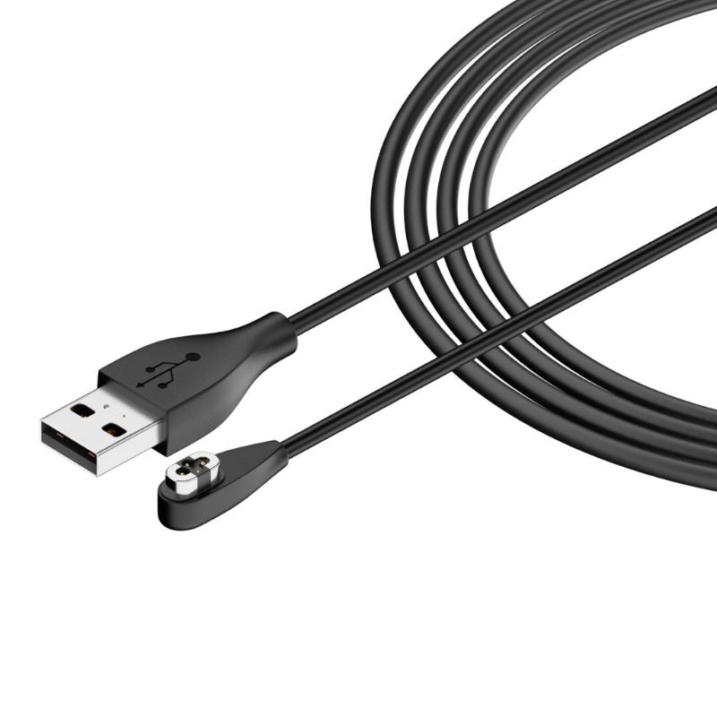 

Magnetic Replacement Charging Cable Type C/USB 4Pin Earphones Fast Charging Wire Line for S710 Black