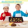 40x Wooden Mini Rolling Pin 6 Inches Long Kitchen Baking Rolling Pin Small Wood Dough Roller for Children Fondant Pasta