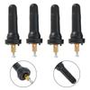 4 Pcs Rubber Valve Stem Tire Sensor Service Kit TPMS For For Chevy Plastic Tire Pressure Monitor Systems