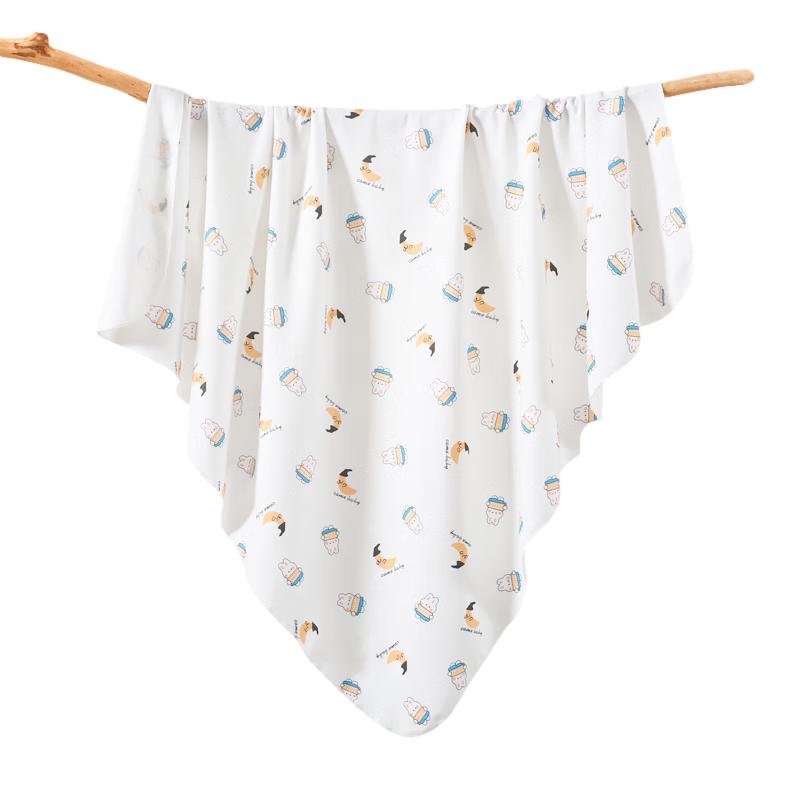 JOYNCLEON Newborn Pure Cotton Swaddle Blanket 85x85cm