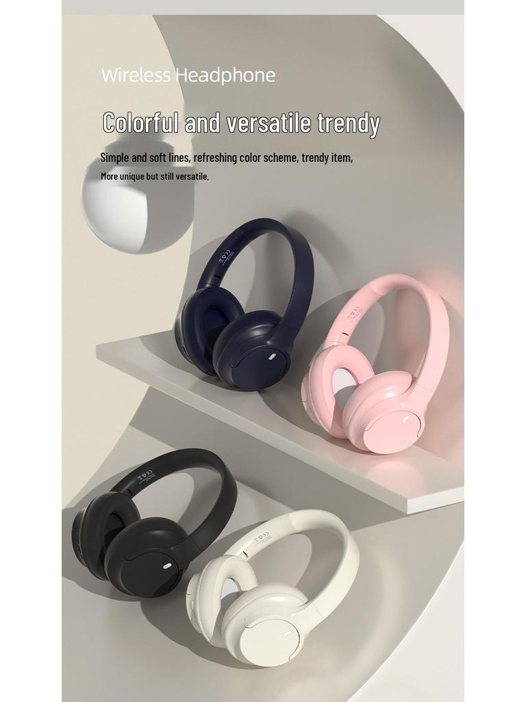 Universal Over-Ear Noise-Cancelling Wireless Bluetooth Headphones