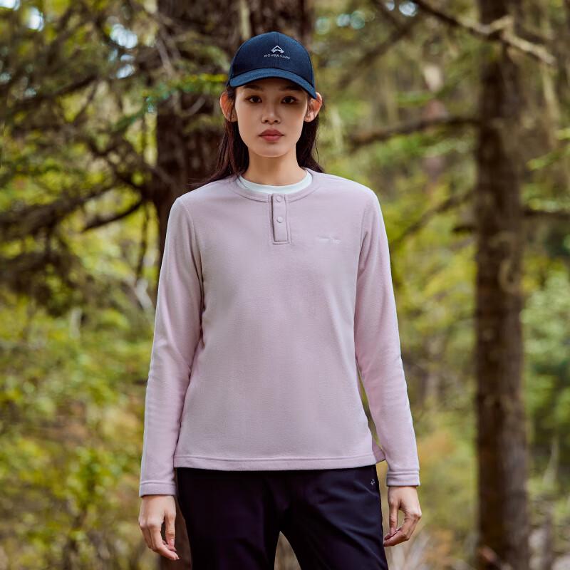 Tuoluzhe Women s Casual Long Sleeve Fleece Top S