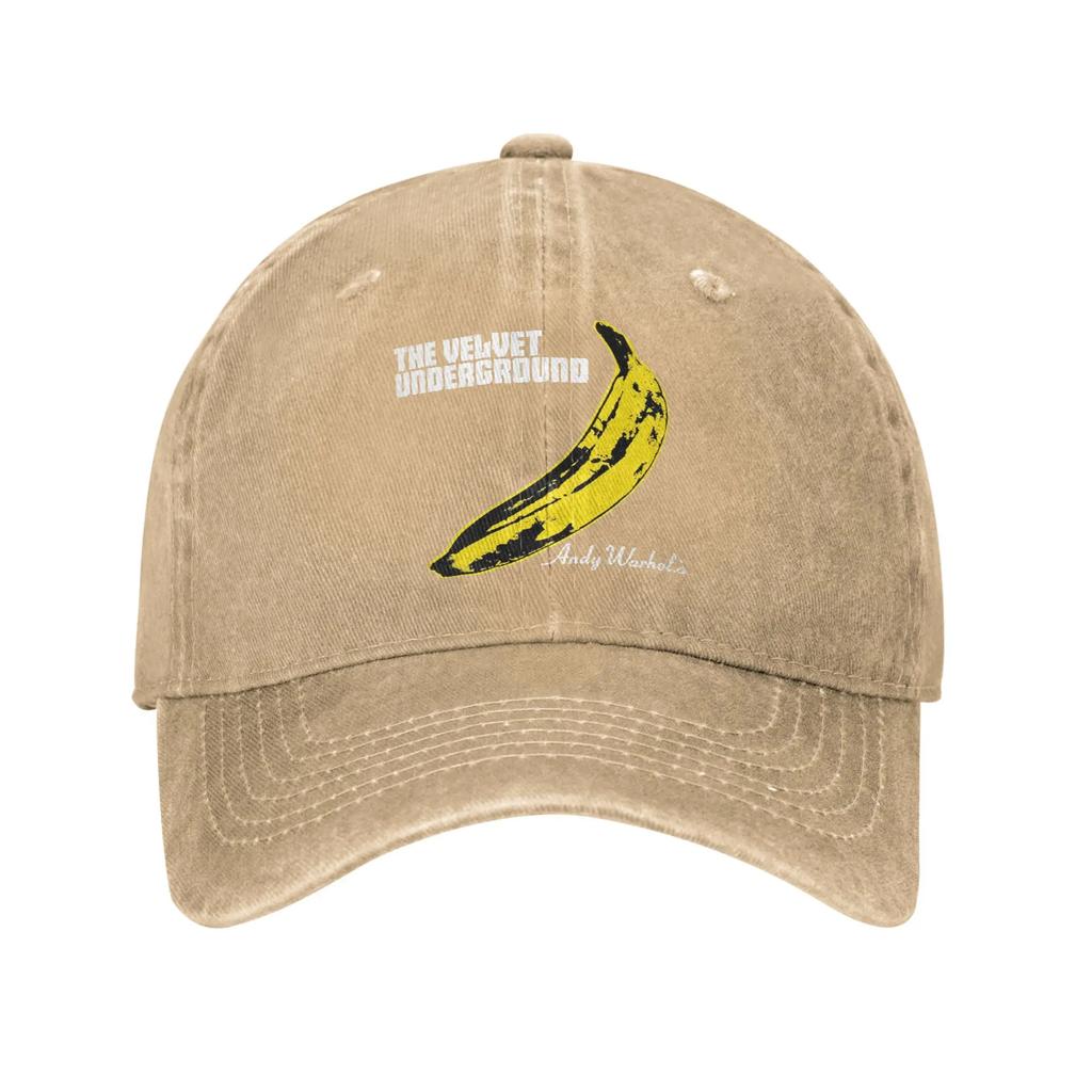 The Velvet Underground Run Run Run Baseball Caps Classic Distressed Washed Band Headwear Outdoor All Seasons Adjustable Hats