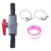 PVC Pool Valves 40mm Thread 32mm Barbed Hose Adapter for Water Control In Irrigation Systems