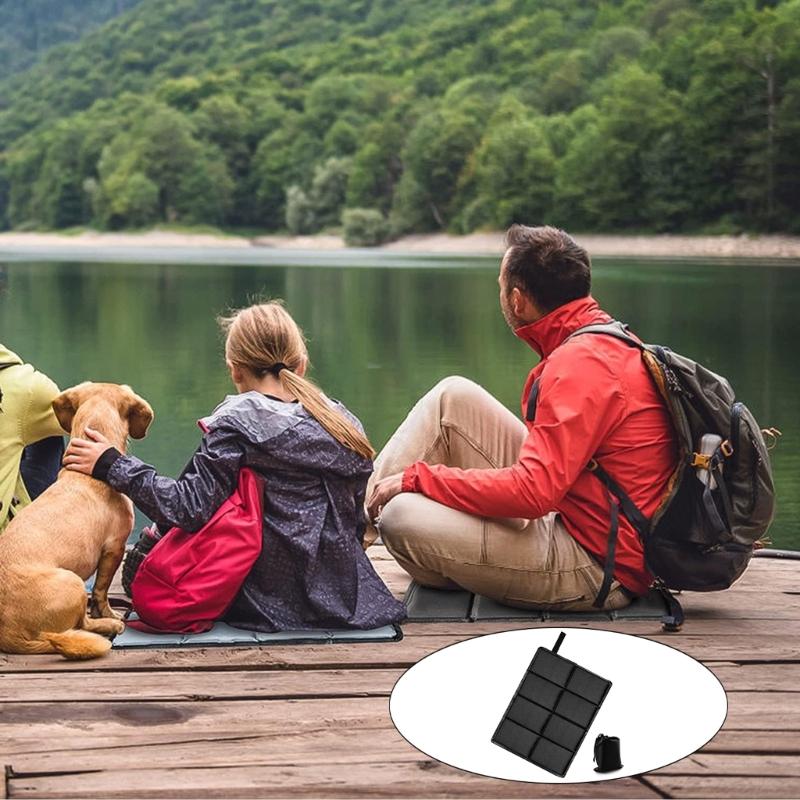 Outdoor Camping Mat Cushion Folding Sitting Mat Waterproof Hiking Seat Pad for Picnic, Backpacking, Travel Durable