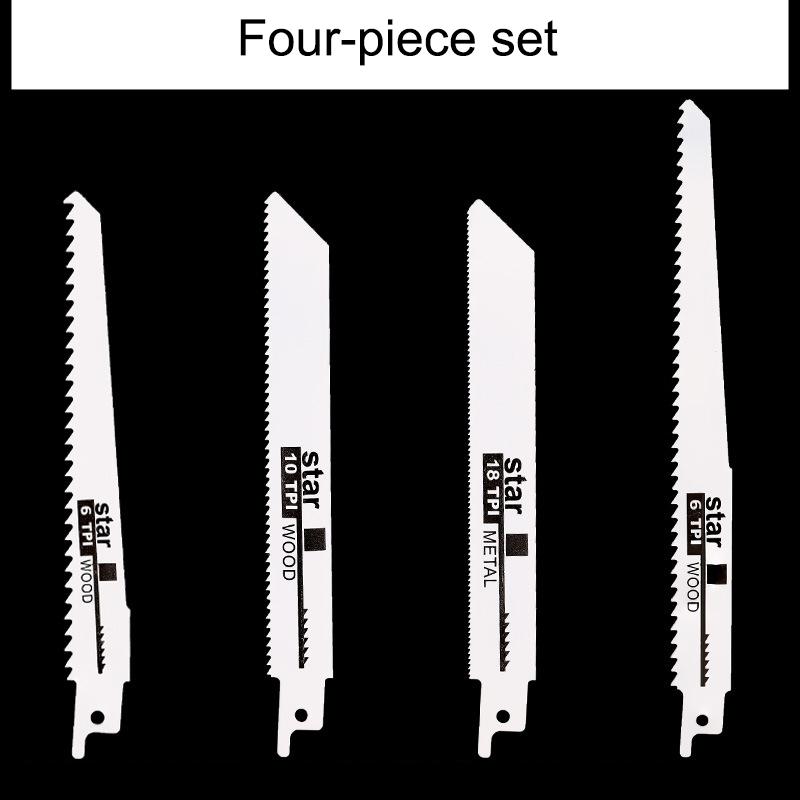 Universal Woodworking And Metal Cutting Reciprocating Saw Blade For DIY And Professional Use, Coarse And Fine Teeth