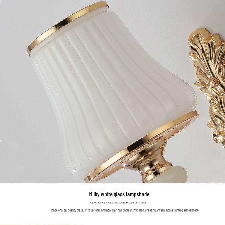 European Crystal Wall Sconce for Living Room, Bedroom, Stairway, and Aisle