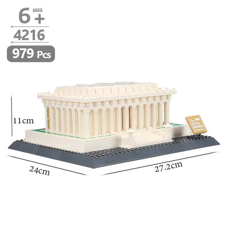 New York Burj Khalifa Tower Building Blocks - MOC City Architecture Model Kits DIY Bricks Toys Birthday Gifts for Adults