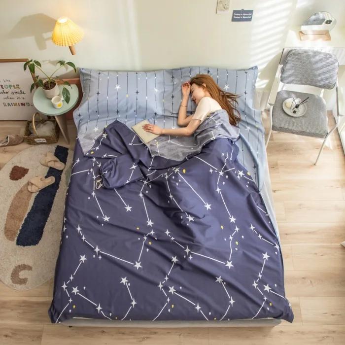 New Cotton Dirty Proof Sleeping Bag Hotel Travel Accommodation Dirty Proof Sleeping Bag