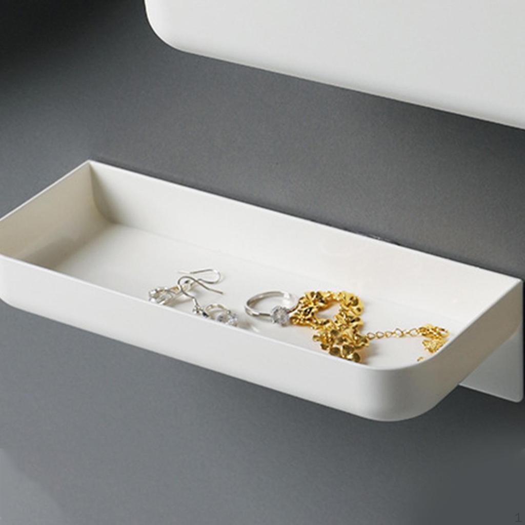 Bathroom Organizer Shelf No Drillings Shower Rack, Hang Wall for Cabinet