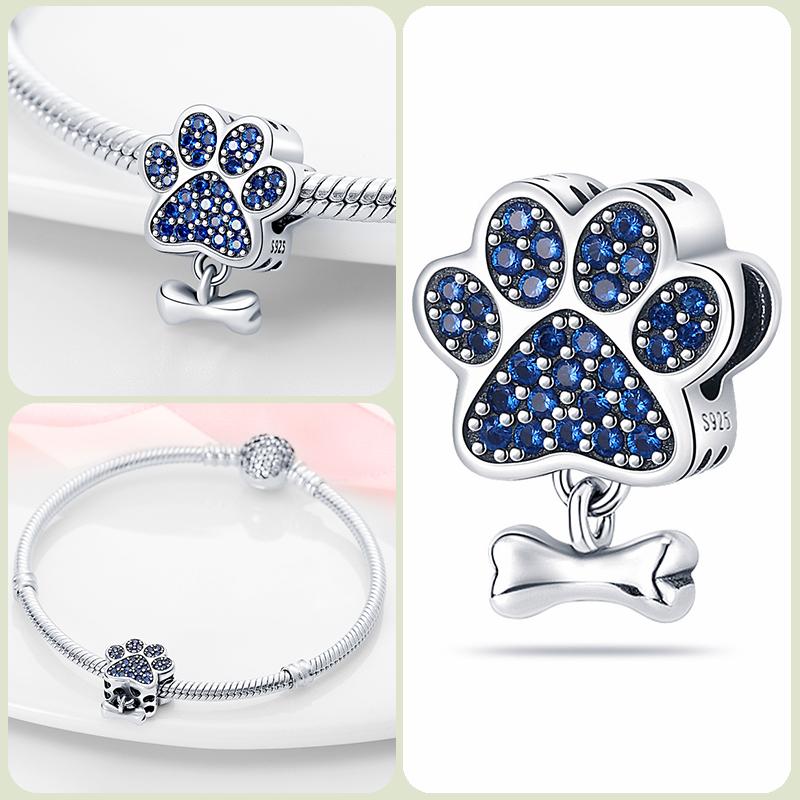 Modne koraliki zawieszki S925 ze srebra próby 925 w stylu klasycznym i romantycznym z motywem żółwia lotosu, odpowiednie do oryginalnej bransoletki DIY na prezent