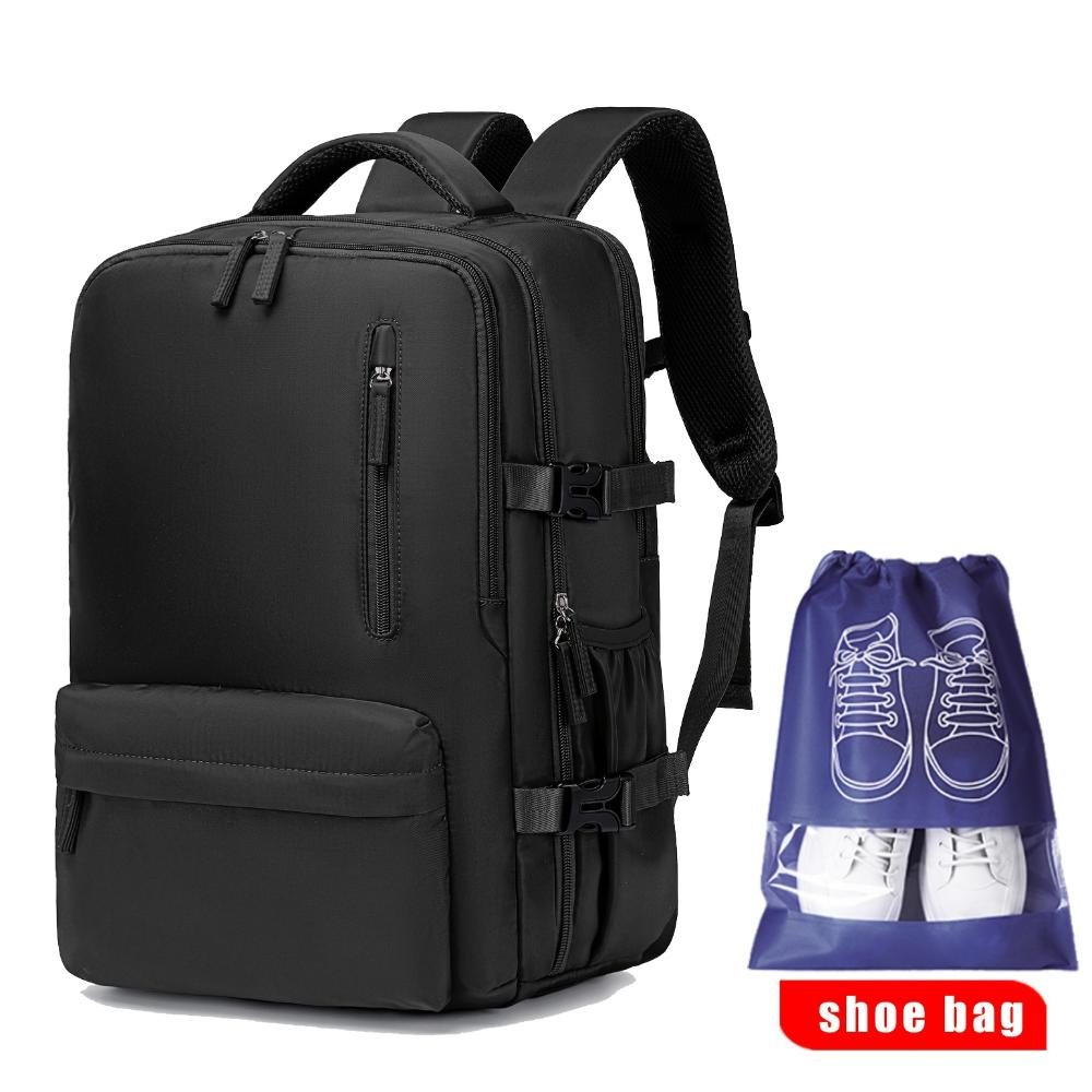 Großer Geschäftsreise-Rucksack mit Schuhfach, Multifunktionaler Laptop-Rucksack für Geschäftsreisen, Fitnessstudio und den täglichen Gebrauch für Studenten