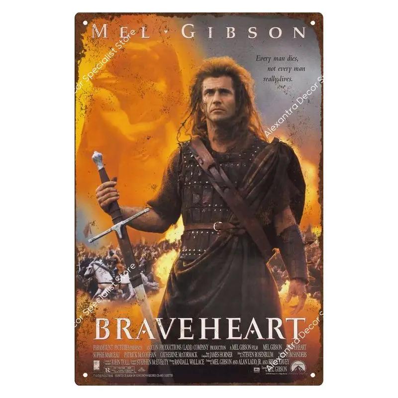 Vintage Classic Movie Metal Tin Sign Retro Wall Decor Poster Plaque for Bar Pub Club Man Cave Perfect Home Decoration Plate