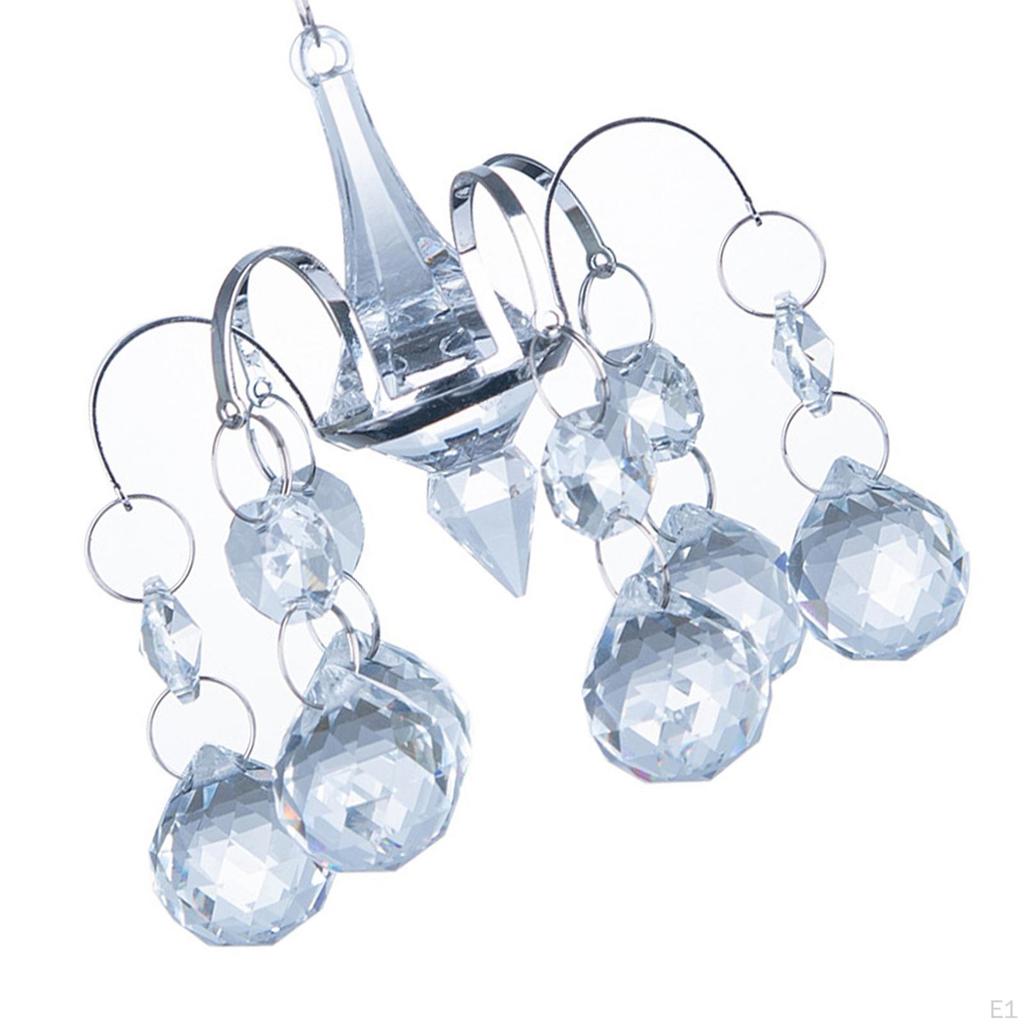 Crystal Pendant Glass Hanger Ornament Hanging for Bedroom Decor