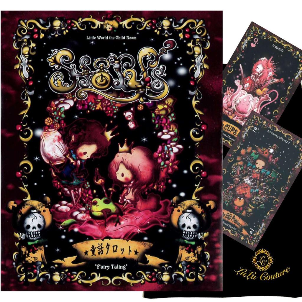 Fairy Tale Tarot Edition with Japanese Oracle Tarot Fortune Telling [Japanese] Rider-Waite "Story's ~Fairy Tale~" Instructions, Cards, Cards,