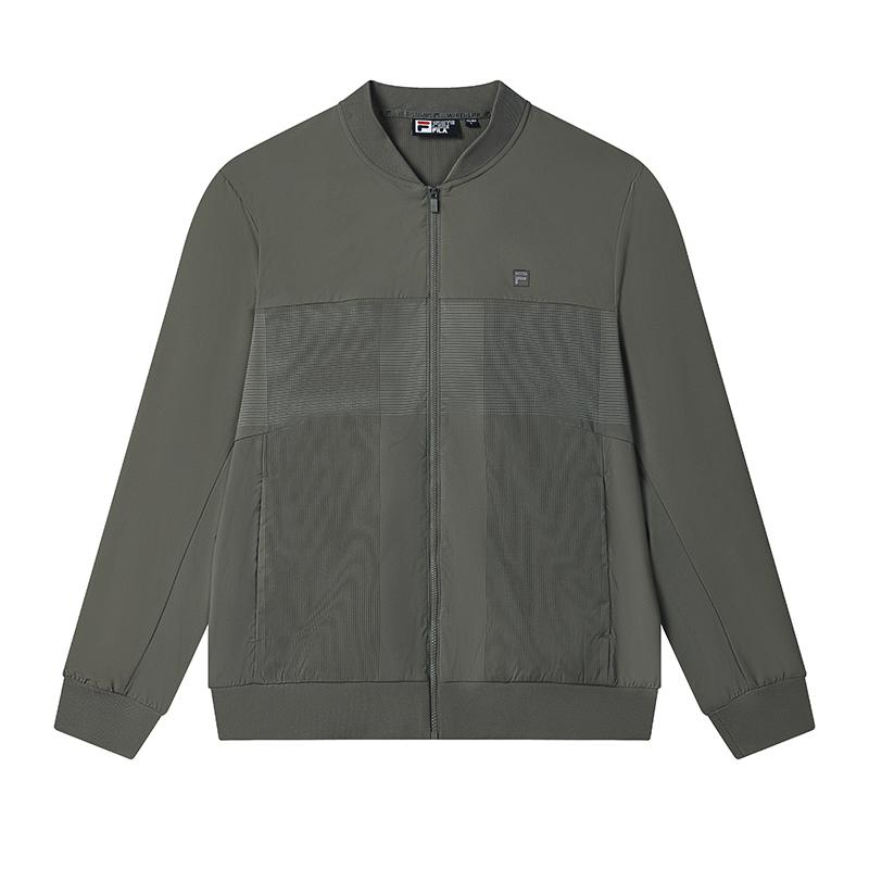 New FILA WHITE Jackets Men's Army Navy Green F11M533703FKK