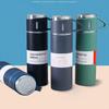 3-in-1-Set Thermosbecher Auslaufsicherer Reise-Thermobehälter für Tee Wasser Kaffee Thermo Cafe 500 ml Doppelwandiger Edelstahl