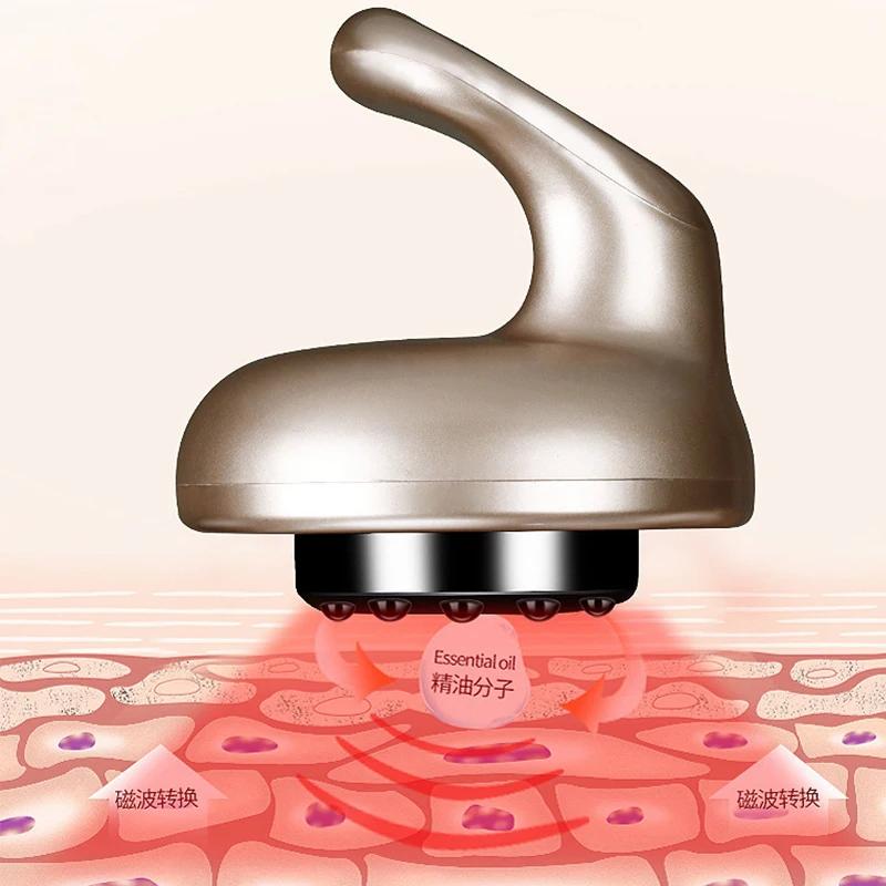 Scrape Cupping Massager, Electric Heating Fat-removing Massager