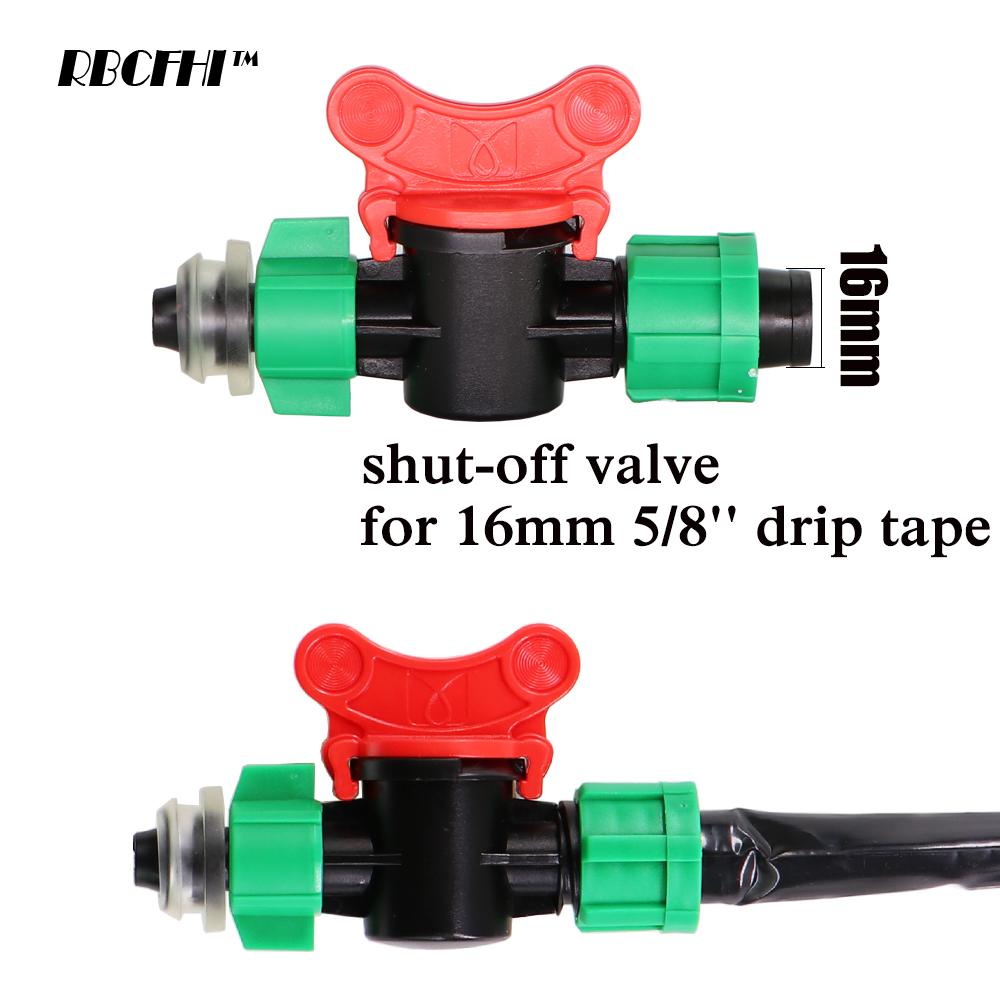 20M-150M 16mm 0.2mm Wall Thickness Spacing Drip Irrigation Tape Dripper Watering System With 5/8'' Garden Connector Accessories