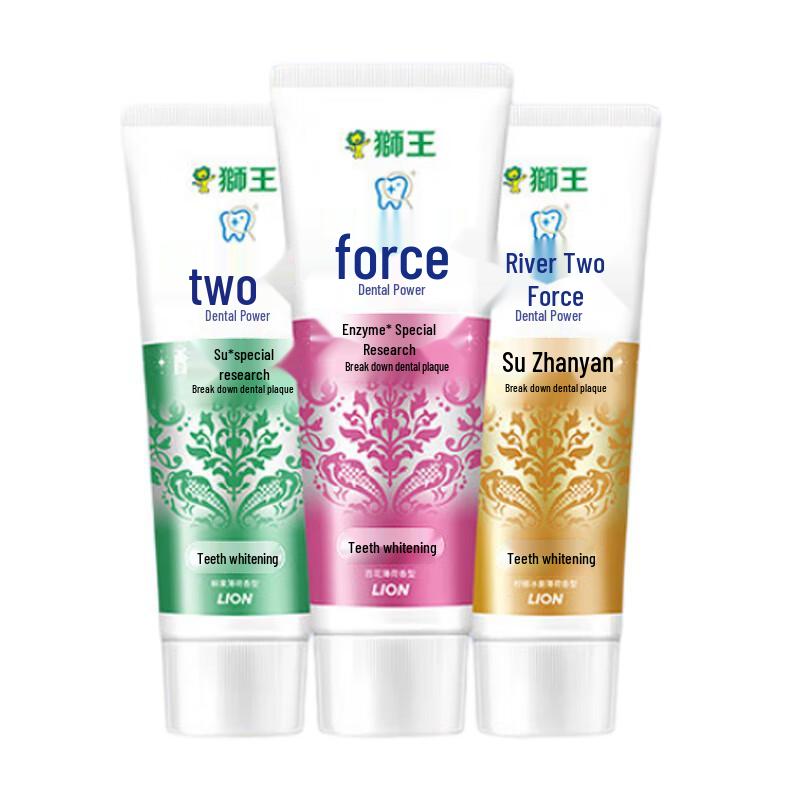 

Lion Chilizijia Enzyme Whitening Toothpaste 3-Pack