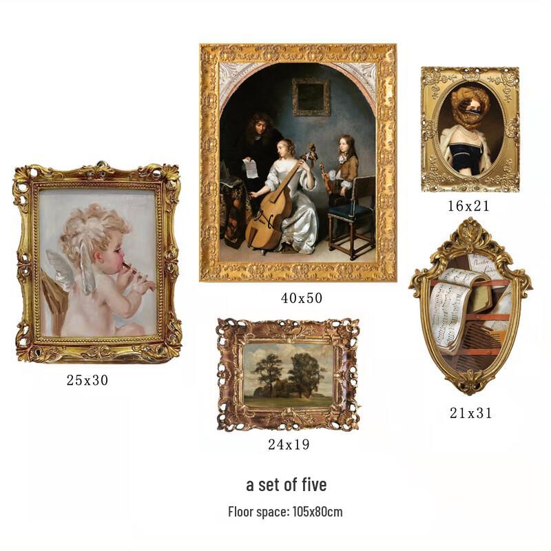 Light Luxury Living Room Decorative Painting