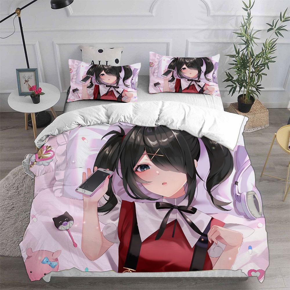 Needy Girl Overdose Bedding Sets Bed Cover Comforter Duvet Cover Pillow Case 2-3 Pieces Sets Teenagers Children'S Gifts