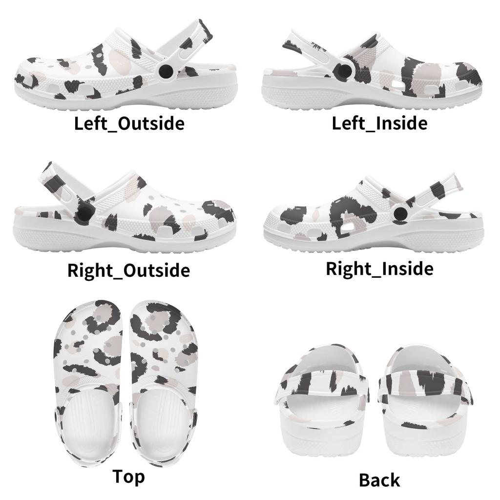 Art Printed EVA Clogs Sandals for Women Men Lightweight Breathable Slip On Casual Shoes Lightweight Summer Footwear Everyday Wear