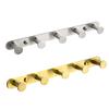YOTO Stainless Steel Waterproof Multifunction Adhesive Hook Modern Wall Mount Self-Adhesive Shower Clothes Robe Coat Towel Hook