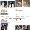 Frauen Sandalen: Weiche Sohle, Keine Laufmüdigkeit, Rindsleder erste Schicht, Kreuzriemen, Dicke Sohle, Lammfellfutter, Offene Hausschuhe, Lässiger Stil.