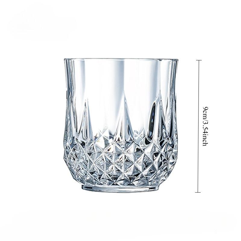 2 stk Krystall Champagneglass Glass Rødvinsglass Drikkevannsglass Vinglass Utsøkte Gaver til Venner og Familie