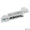 ABS Car Rear Trunk Emblem Body Letter Decal for Lexus RX450hL RX200t ES200t RX450h Exterior Decoration