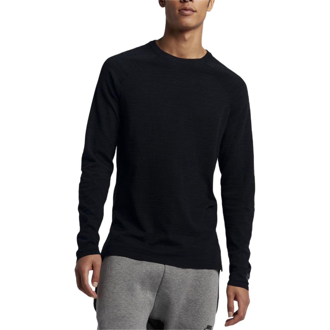 Nike Sweaters Men s Black Crew Neck Moderate Other 832183-010 S