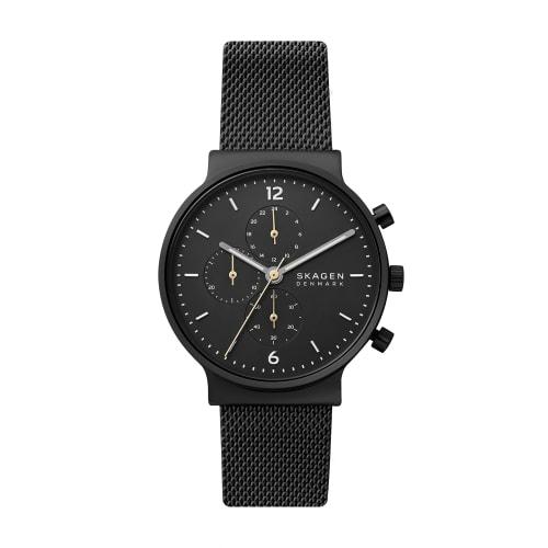 Skagen Ancher SKW6762 Men's Watch, Black, Officially Imported