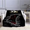 Motorrad Isle of Man TT Bedruckte Decken Flanell Warme Decke Weiche, gemütliche Decke Reisedecken Bettbezüge Geburtstagsgeschenk