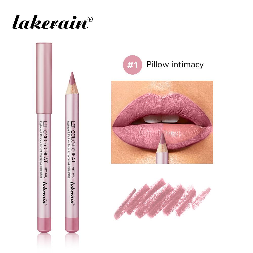 Mini Lip Liner Pen Pillow Intimacy High Color Define Sexy Lips Precision Waterproof Long-lasting Girlfriend Gifts Lip Liner Pen