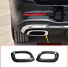 Tail Throat Exhaust Muffler Pipe Cover Stainless Steel Car Accessories For Mercedes-Benz GLC GLE GLS W167 X253 X167 2020-2022