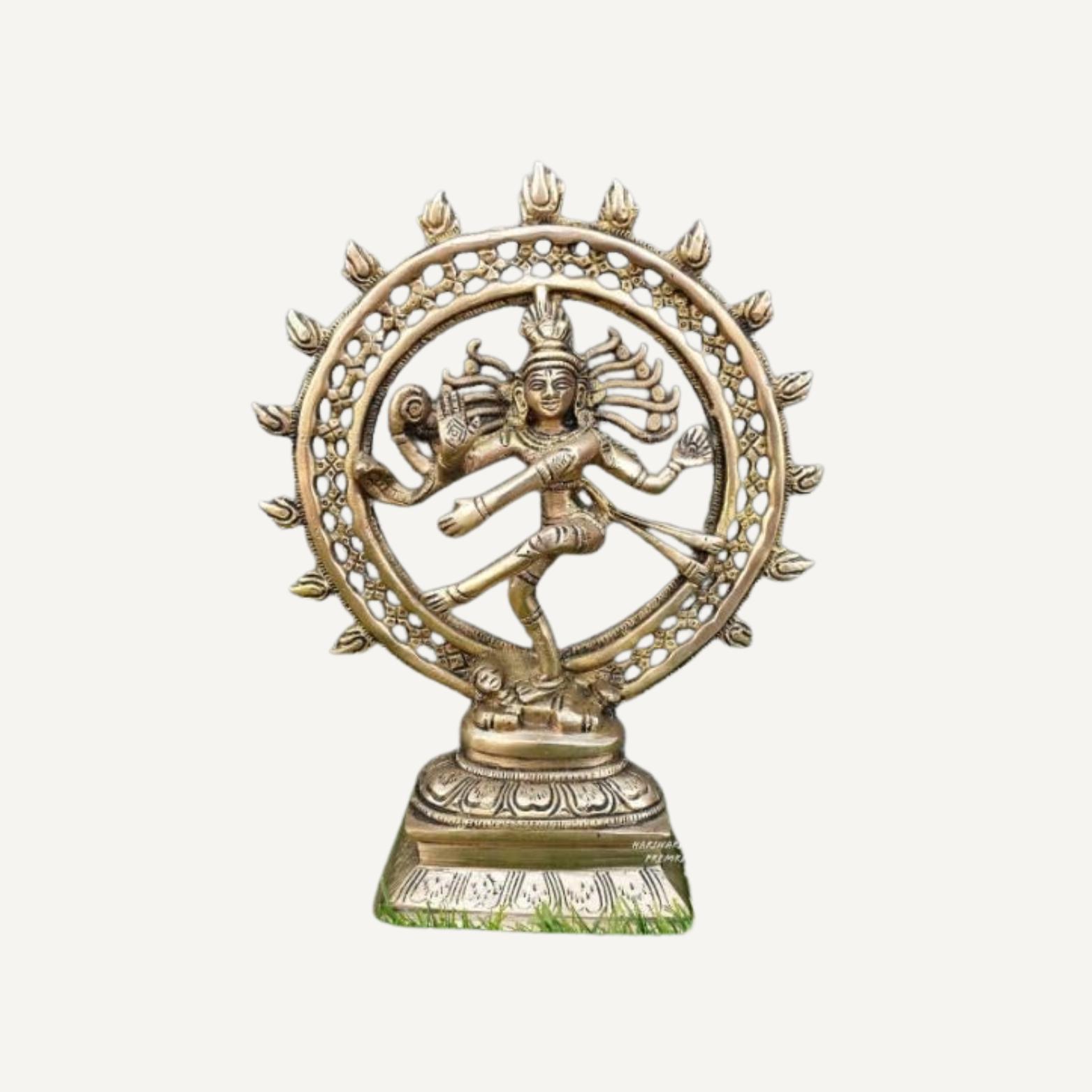 Танцующий Шива Натараджа Мурти, Господь Шива Танцующий Шива Натарадж Идол - 9,25 дюйма