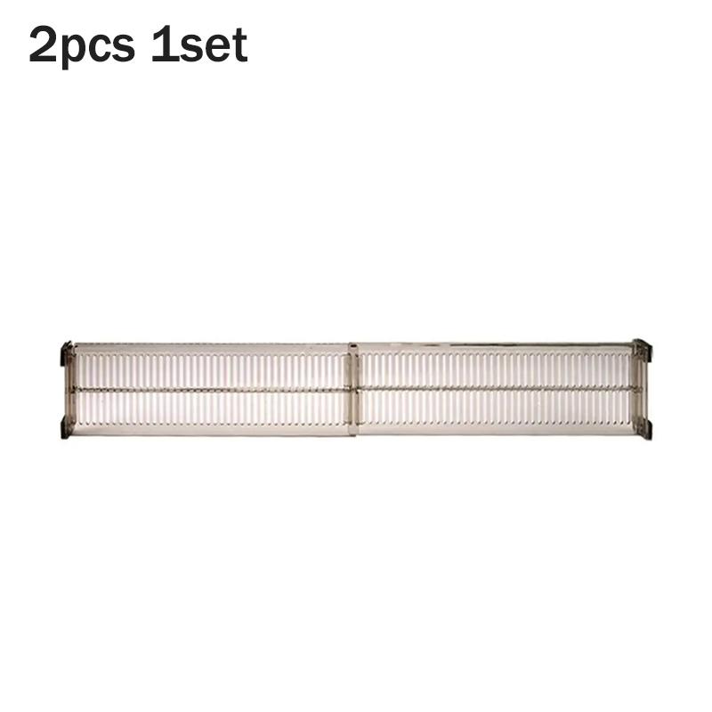 Drawer storage partition board with adjustable horizontal and vertical combinations for organizing underwear and socks