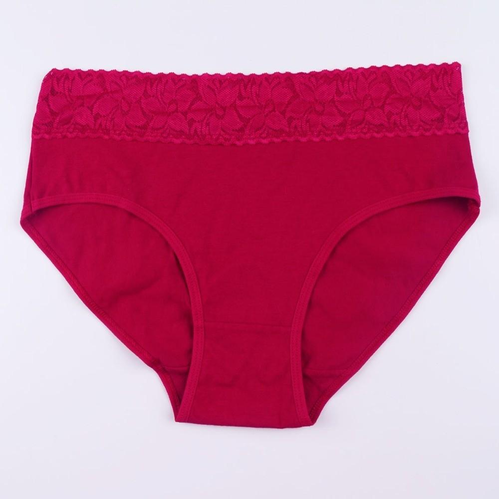 Wide Belt Women Panties High Waist Leakproof Panties Comfortable Menstrual Panties  for Women L красный