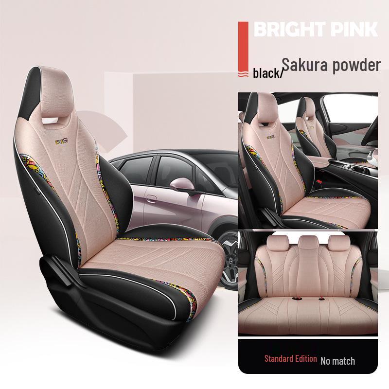 LDJ All-Season Sporty Seat Cover for BYD Dolphin