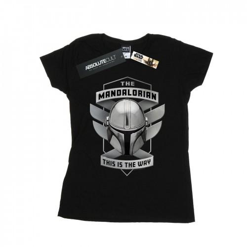 Star Wars Womens/Ladies The Mandalorian This Is The Way Mando Cotton T-Shirt