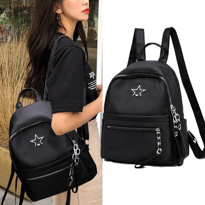 ladies small black backpack